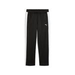 Puma T7 always on relaxed track pants in black - Front View