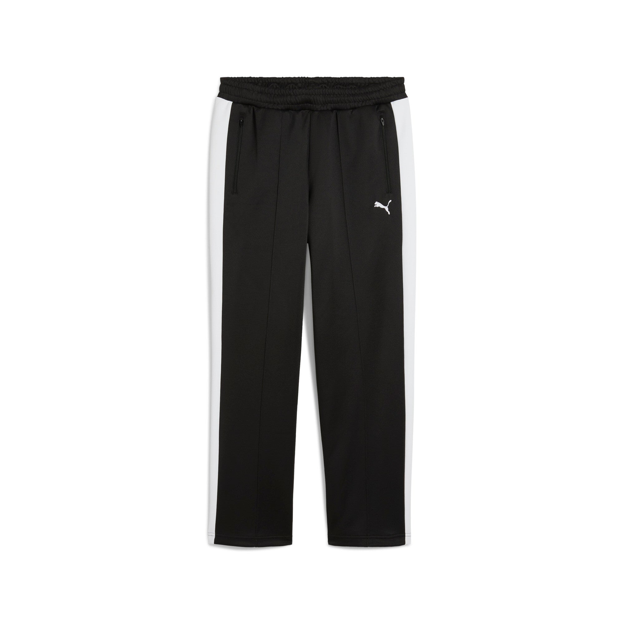 Puma T7 always on relaxed track pants in black - Front View