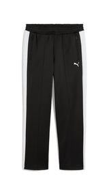 Puma T7 always on relaxed track pants in black - Front View