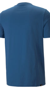 Puma brand love tee in white - Back View