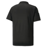 Puma football teamliga sideline polo shirt in blue - Back View