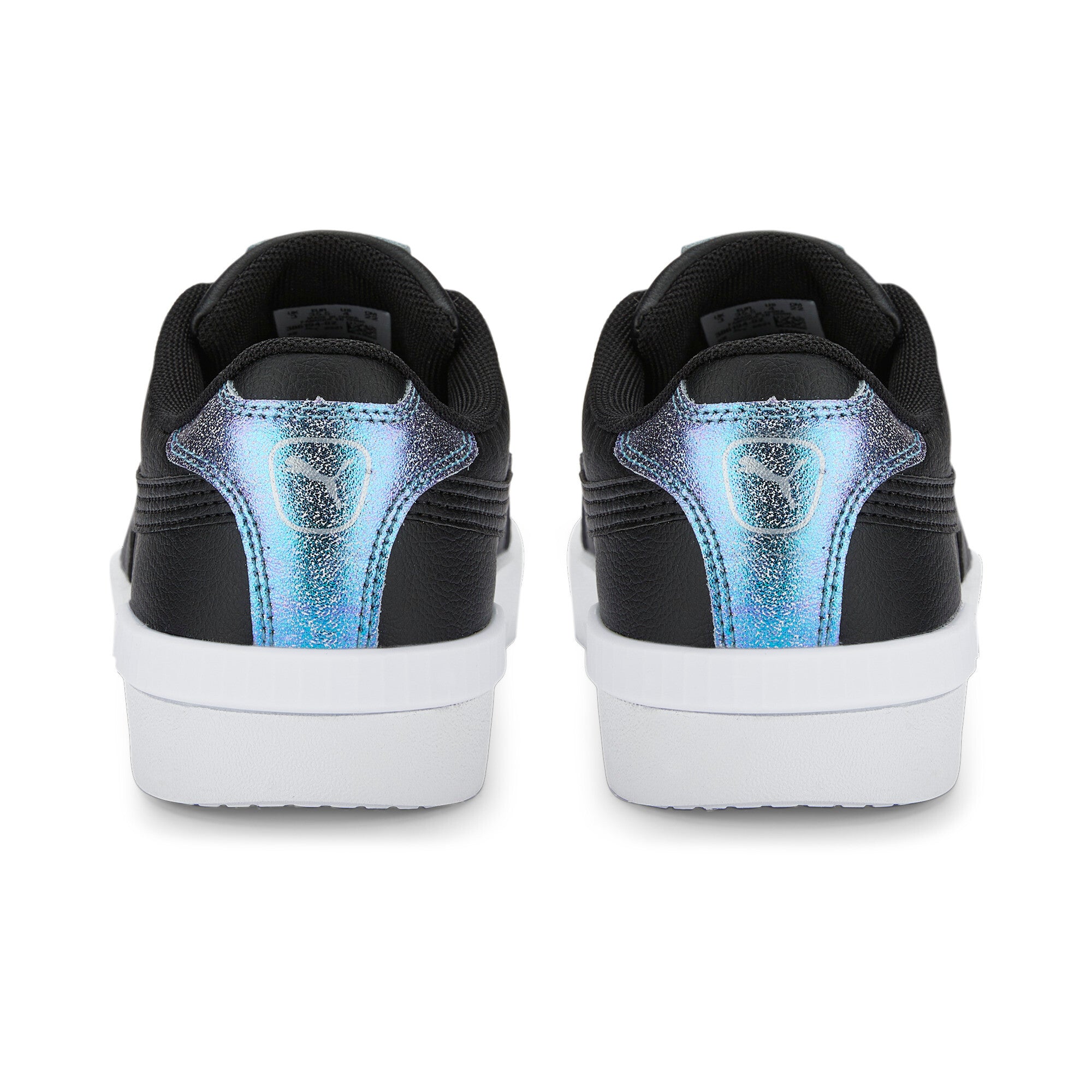 Puma jada bioluminescence sneakers in black - Back View