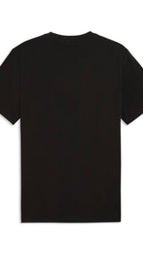 PUMA camo tee men in black — back view