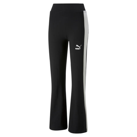 PUMA t7 flared pants women in black
