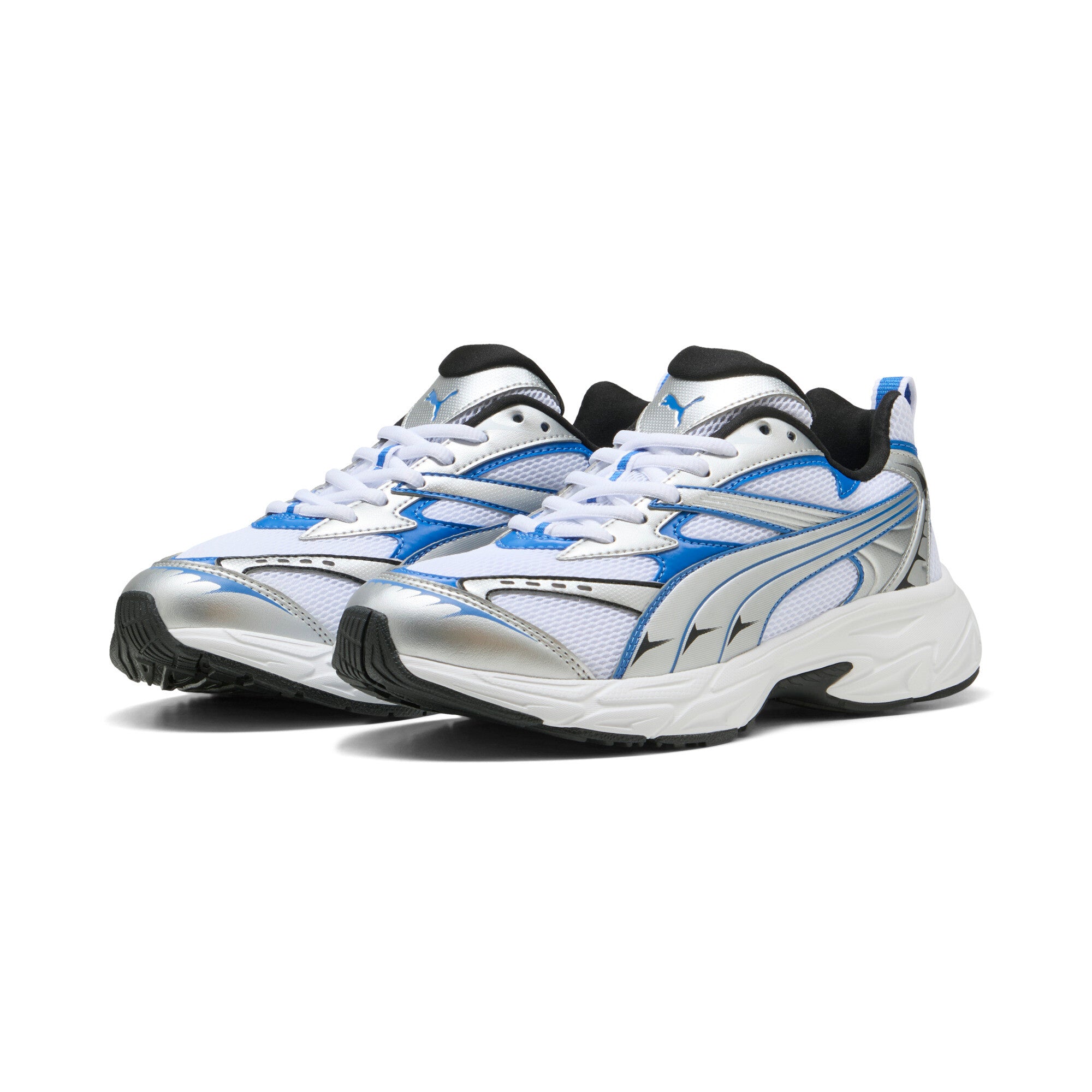 Puma morphic sneakers in morphic puma white - Front View