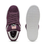 Puma suede XL sneakers in midnight plum and white - Side View 02