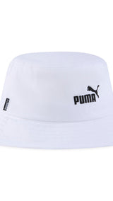 Puma ESS no.1 logo bucket in white - Front View