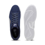 Puma smash 3.0 buck sneakers in black - Side View 02