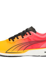 Puma running liberate nitro™ fireglow shoes in orange - Side View 01