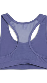 Puma 4keeps bra in blue crystal - Back View