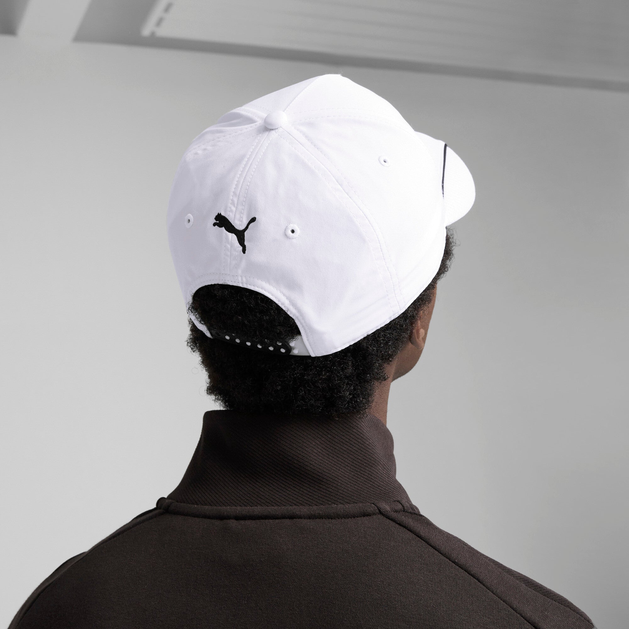 Puma BMW MMS bb cap in white - Model Shot 02