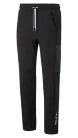 Puma rad/cal cargo pants in black - Front View