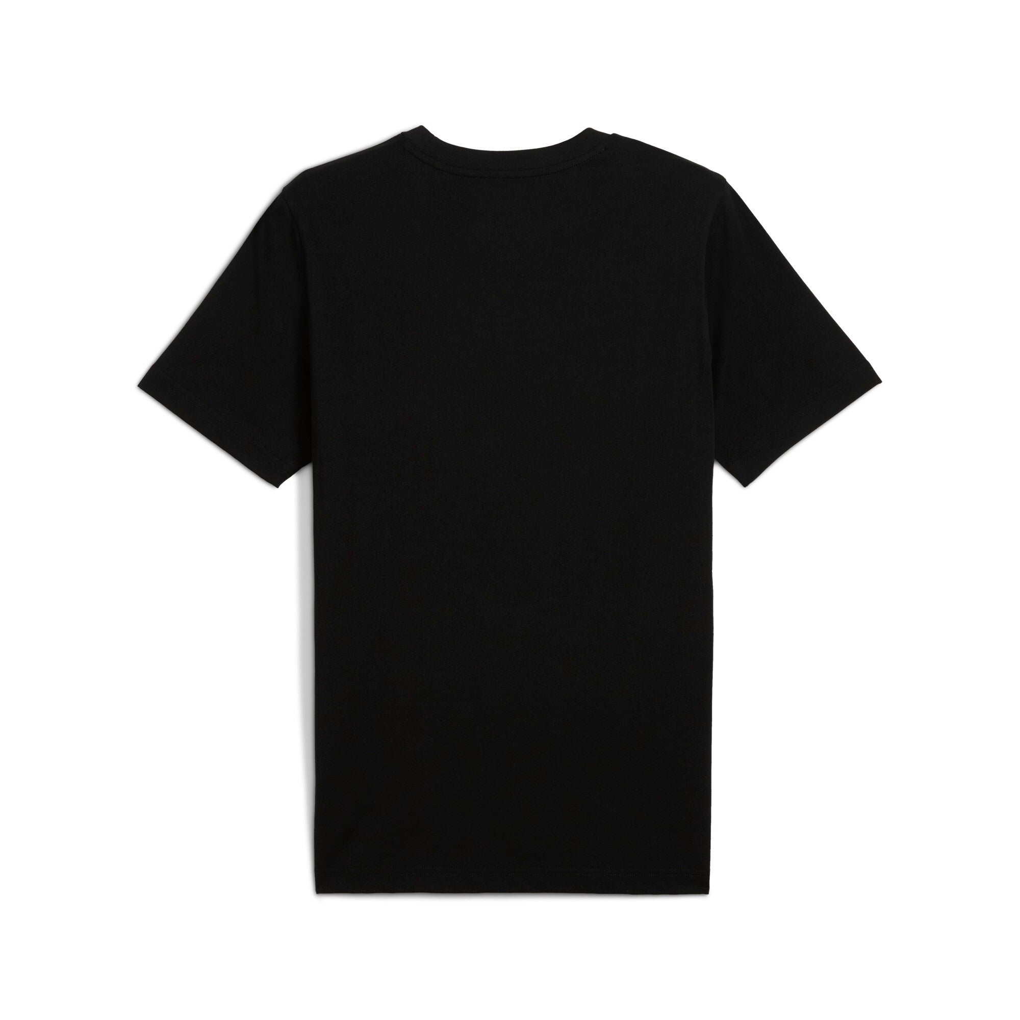 Puma football AC Milan ftblNRGY tee in black - Back View