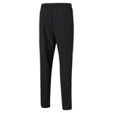 Puma favourite tapered men's running pants in black - Back View