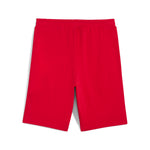 Puma scuderia Ferrari HP race sweat shorts in rosso corsa - Back View