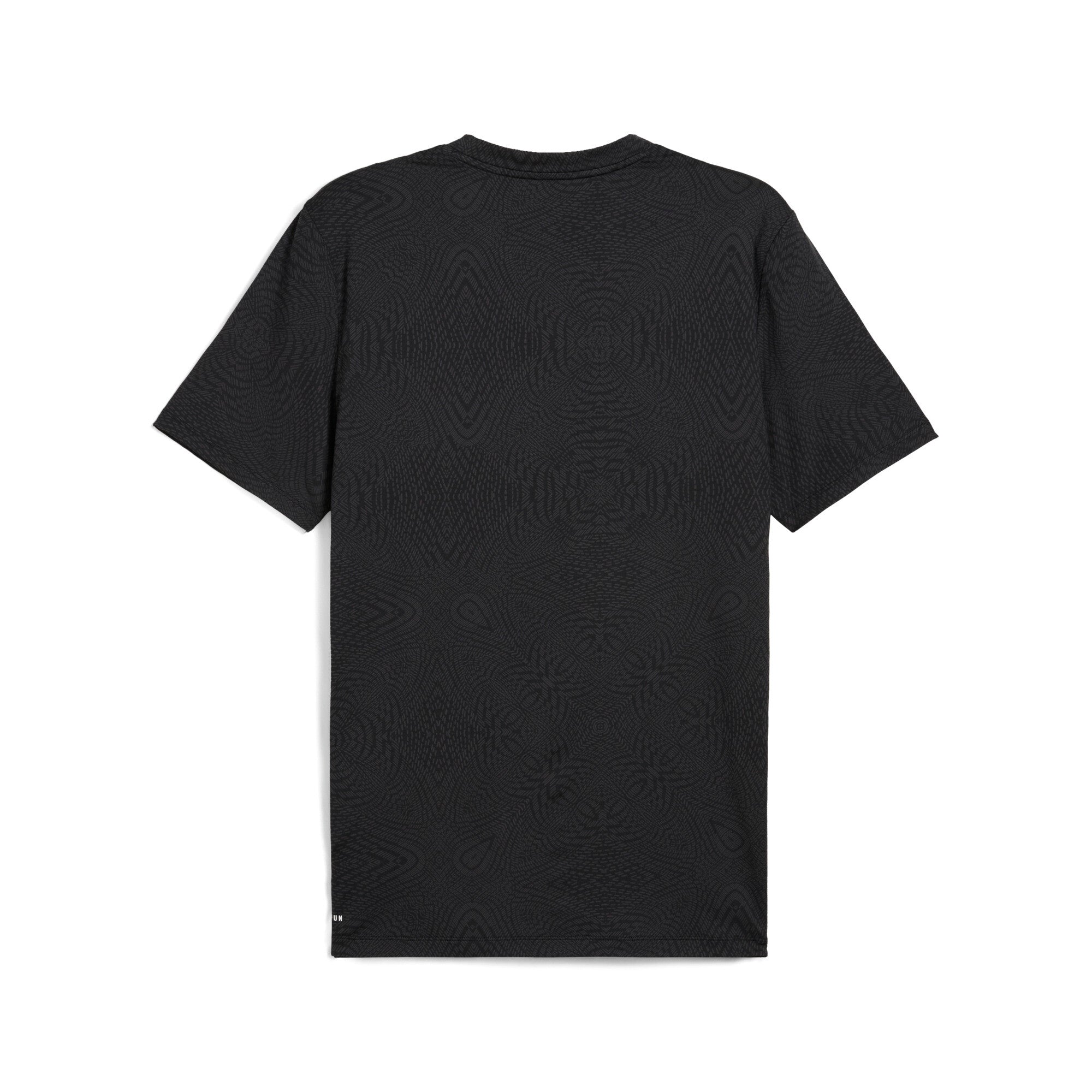 Puma move CLOUDSPUN AOP tee in black - Back View