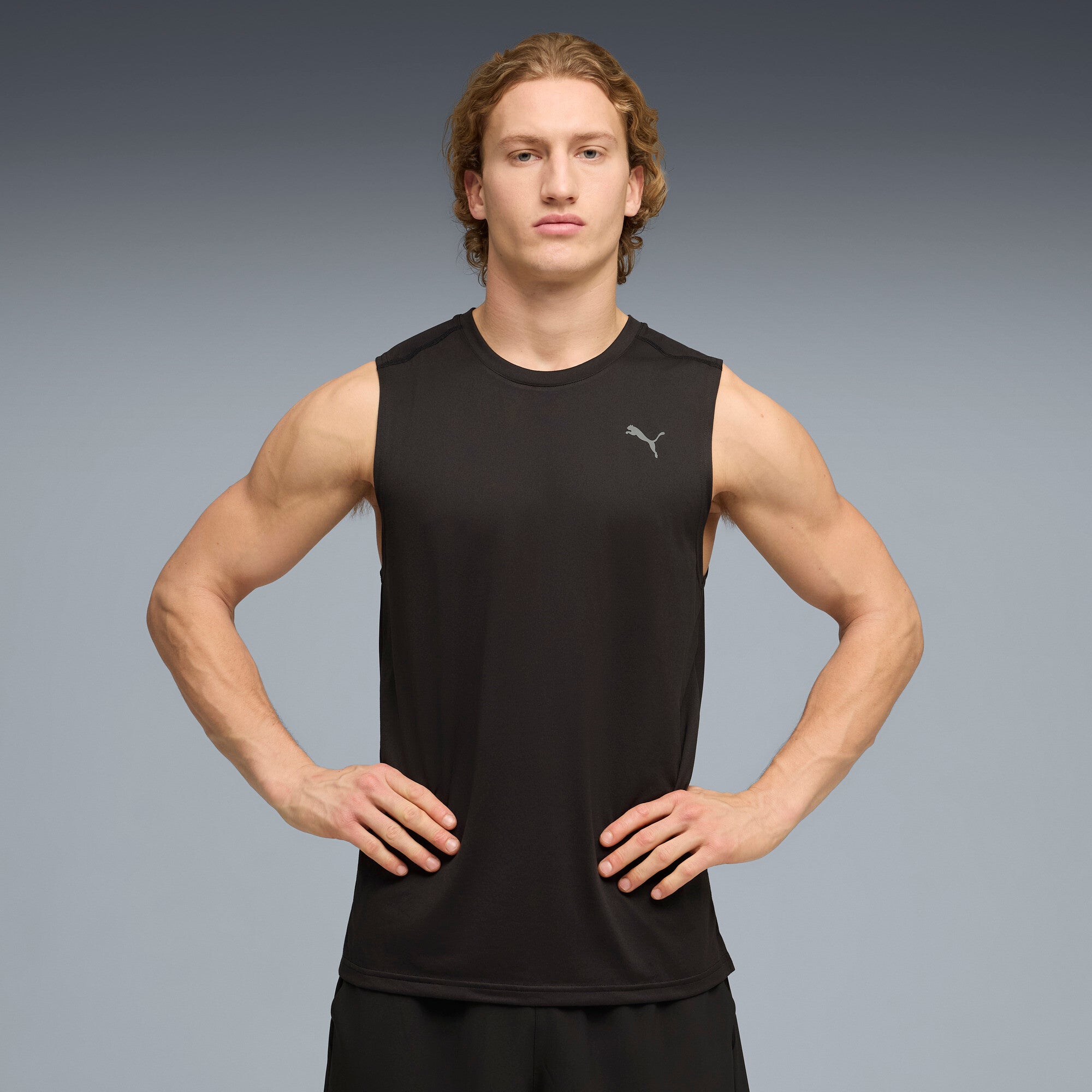PUMA PWRTRAIN training tank men in black