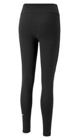 Puma essentials+ logo power leggings women in black - Back View