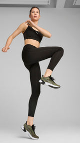 Puma tad essentials tights in black - Model Shot 03