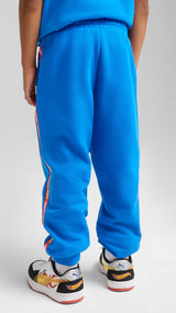 PUMA X HOT WHEELS™ sweatpants in light gray heather - team royal