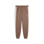 Puma T7 always on track pants in totally taupe - Front View