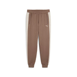 Puma T7 always on track pants in totally taupe - Front View