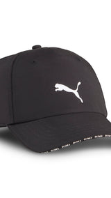 PUMA TRAINING baseball cap unisex in black — front view