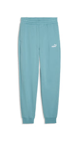 PUMA ESS small no. 1 logo comfort high-waist sweatpants women in baltic sea blue