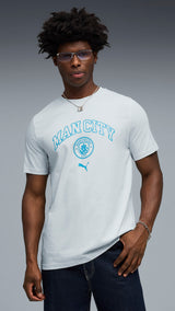 PUMA manchester city ftblculture tee men in sea glass