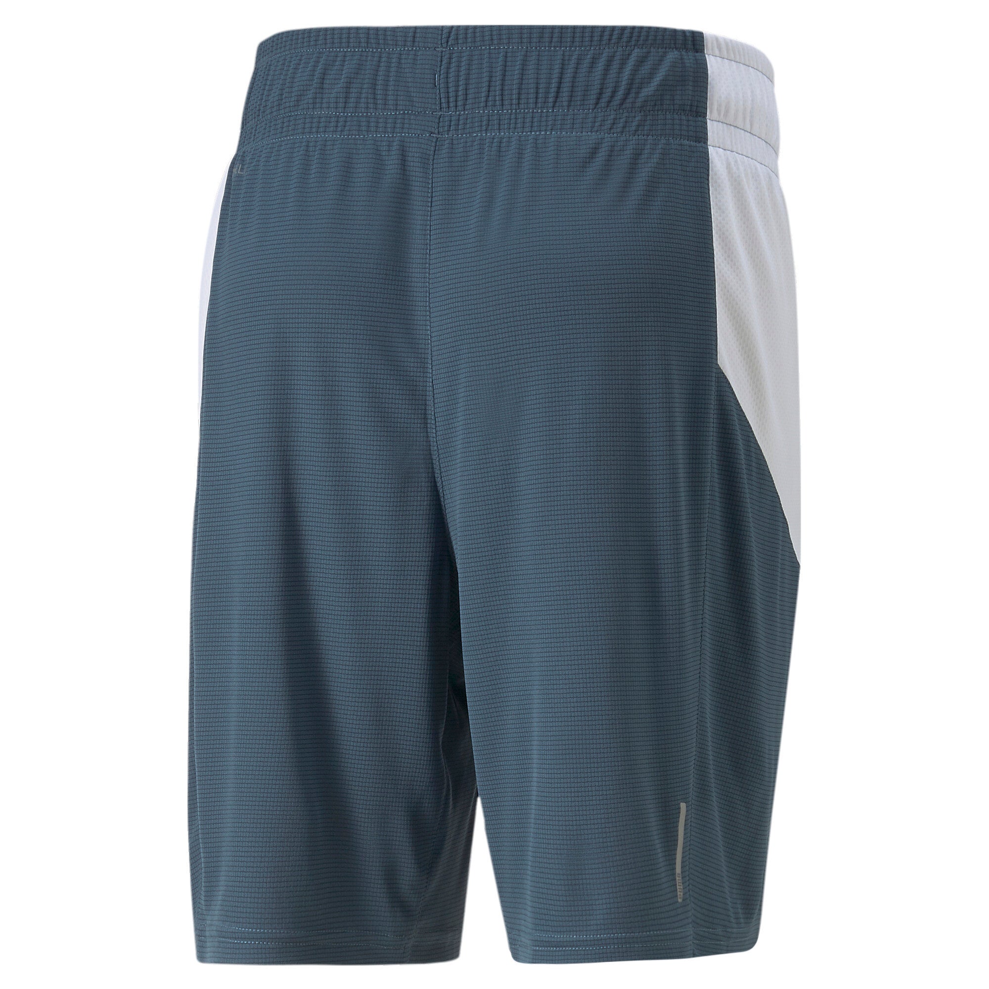 Puma training favourite cat knit 8" shorts in gray - Back View