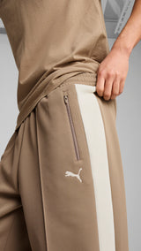 Puma T7 always on relaxed track pants in totally taupe - Model Shot 02
