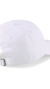 Puma script logo cap in black - Back View
