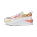 Puma x-ray 2 square rose quartz-puma white-is in white - Side View 01