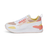Puma x-ray 2 square rose quartz-puma white-is in white - Side View 01