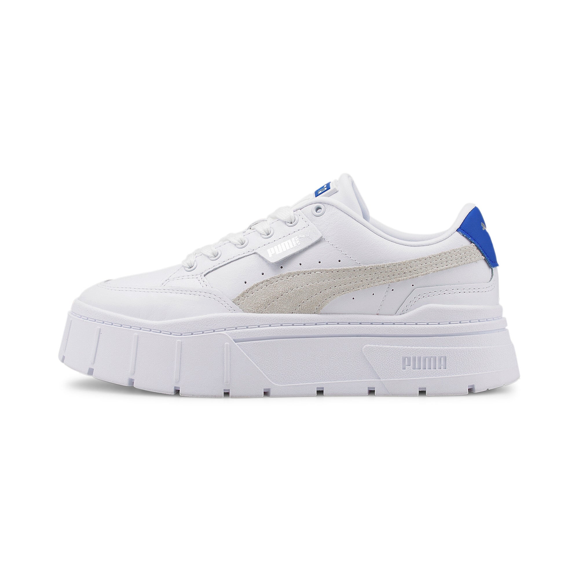 Puma mayze stack sneakers women in white - Side View 01