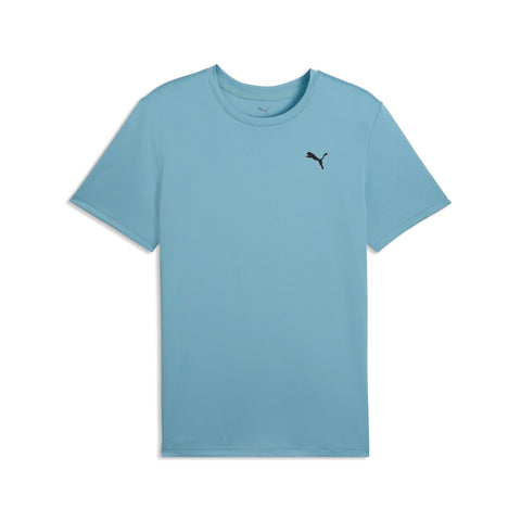 PUMA train all day essentials texture tee men in baltic sea blue