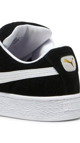 Puma suede XL sneakers in black and white - Back View
