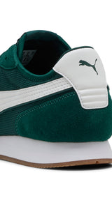 Puma st miler sneakers in white and gum - Back View