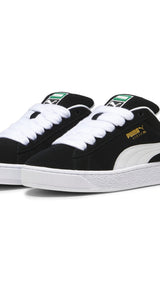 PUMA Suede XL sneakers in alpine snow - black