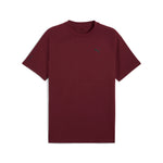 PUMA PUMATECH tee in dusky gray - ruby shimmer