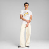 Puma graphics sneaker tee in white - Model Shot 03