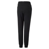 Puma essentials+ sweatpants youth in black - Back View