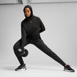 Puma modest joggers in black - Model Shot 03
