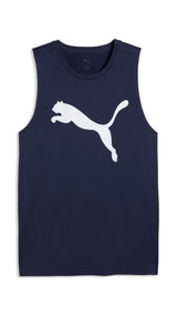 PUMA TAD ESSENTIALS sleeveless tank men in navy