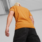 Puma essentials small logo tee men in beige - Model Shot 02