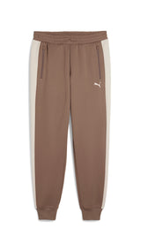 Puma T7 always on track pants in brown - Front View