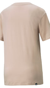 Puma her women's tee in pink - Back View
