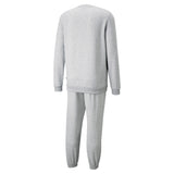 Puma feel good tracksuit men in gray - Back View