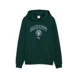 PUMA manchester city ftblculture hoodie men in green and blue — front view