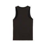 Puma train all day essentials sleeveless tank in black - Back View